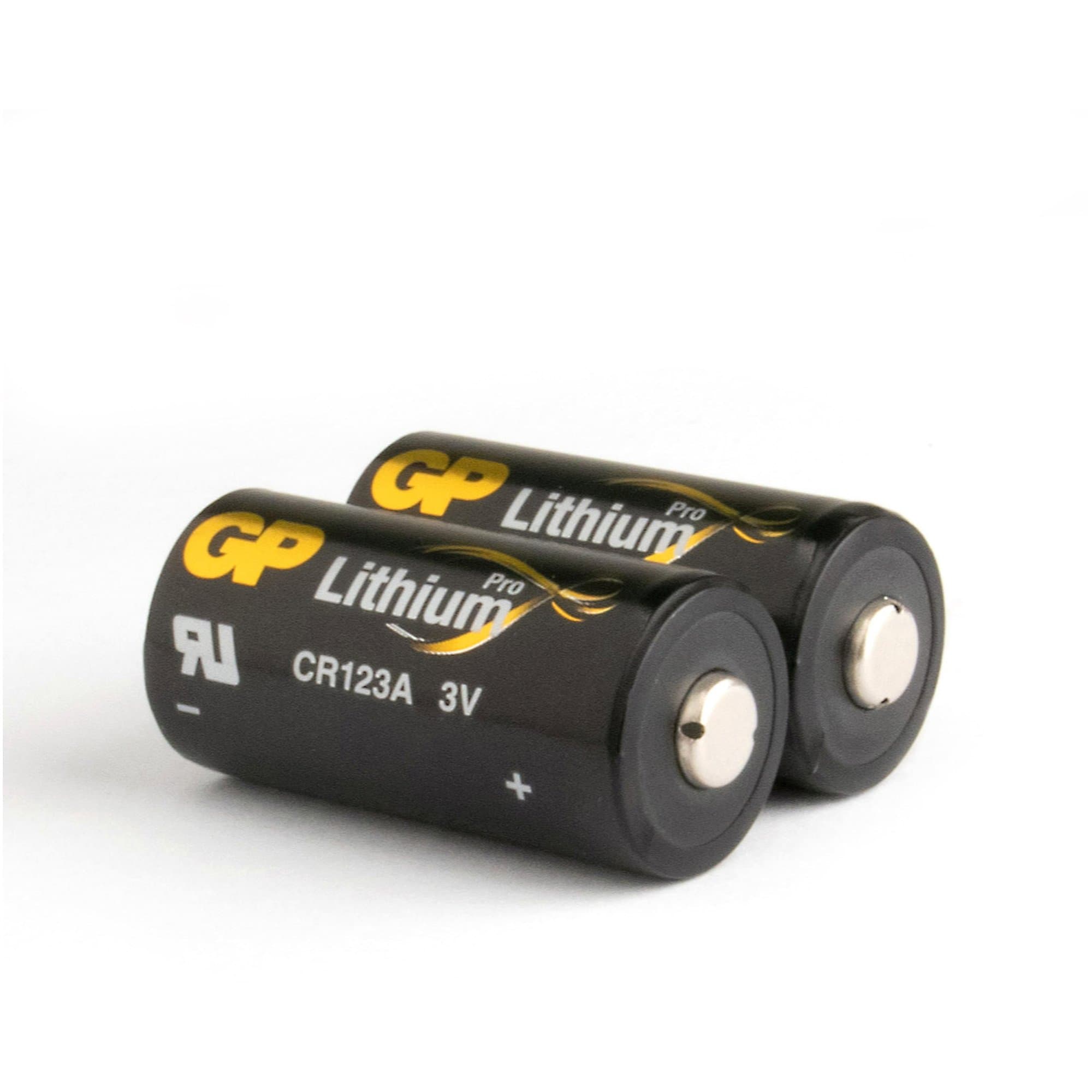 Pile CR123A GP Lithium Pro 3V 2 pièces