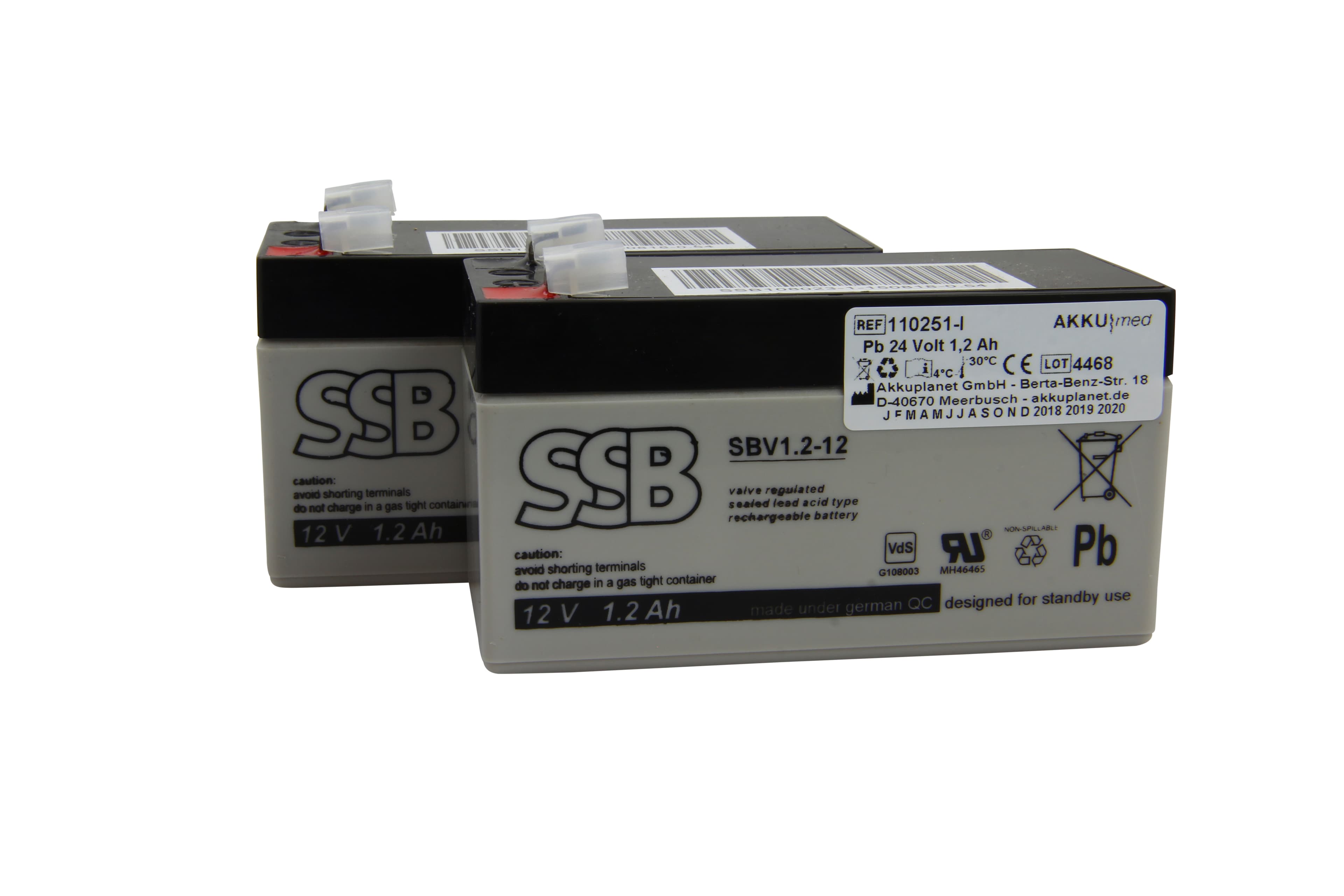 Insert de batterie en plomb pour lit médicalisé Hill Rom Evolution CS156, LI156A, ME1A