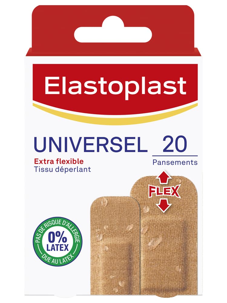Elastoplast Pansements Universel Flexible 20 Pansements 2 Tailles