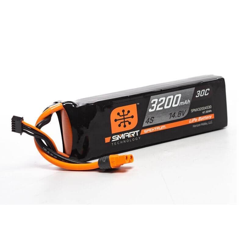 Accu Lipo Smart 3200mAh 4S 14.8V - 30C - IC3 - Spektrum